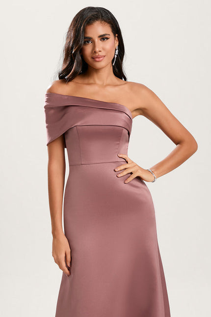 Robe Demoiselle D'Honneur Satin Émergence - gallery 4