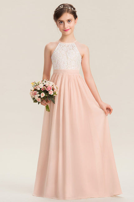 Robe Demoiselle D'Honneur Aérienne Rose - gallery 3