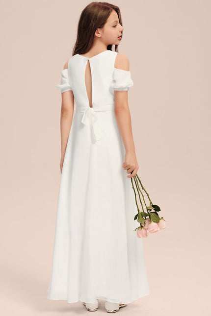 Robe Demoiselle D'Honneur Flottante Épure - gallery 4