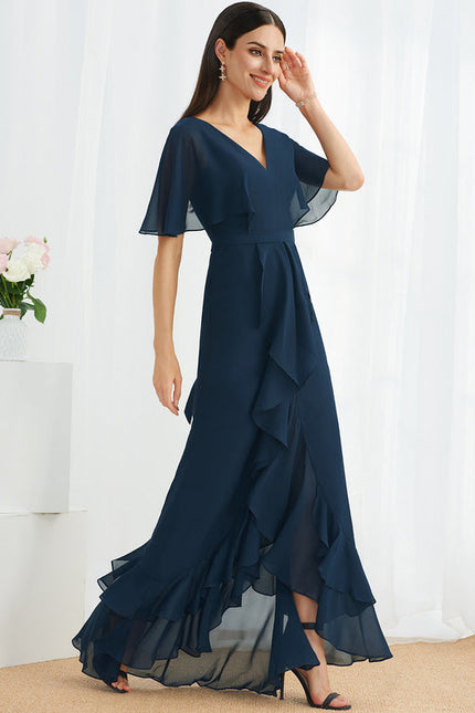 Robe Demoiselle D'Honneur Mousseline Aérienne - gallery 1