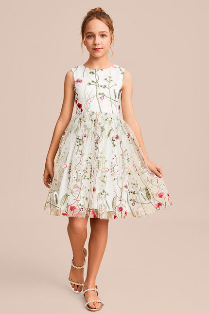 Robe Demoiselle D'Honneur Florale Enchantée - gallery 3