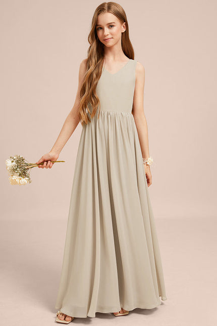 Robe Demoiselle D'Honneur Mousseline Douce