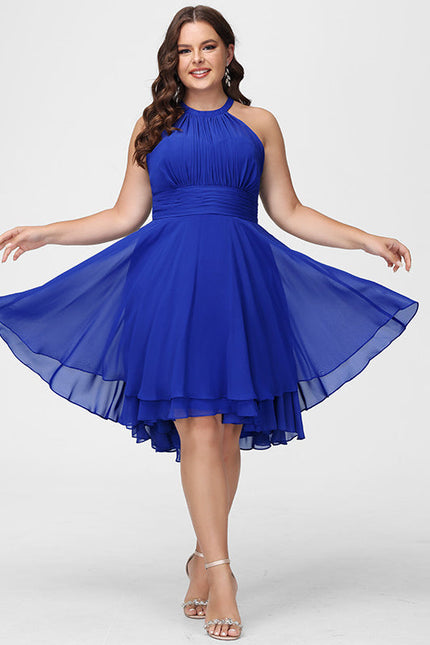 Robe Demoiselle D'Honneur Trapèze Fluidité Élégante - gallery 5