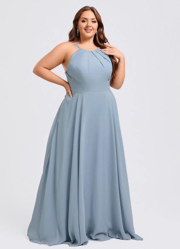 Robe Demoiselle D'Honneur Florale Légère - gallery 8