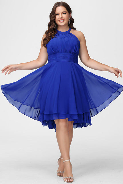 Robe Demoiselle D'Honneur Trapèze Fluidité Élégante - gallery 9