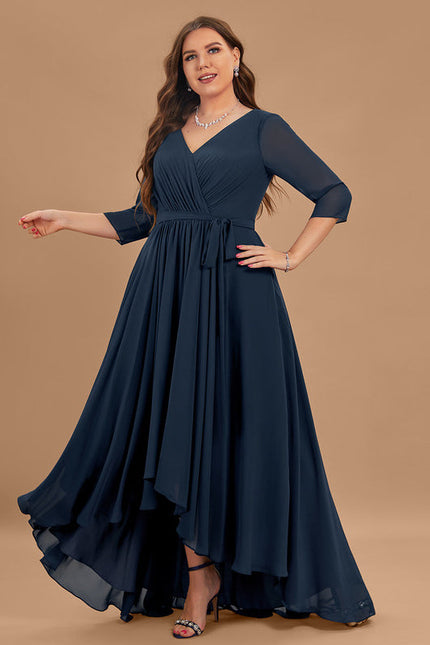 Robe Demoiselle D'Honneur Sombre Élégance - gallery 6