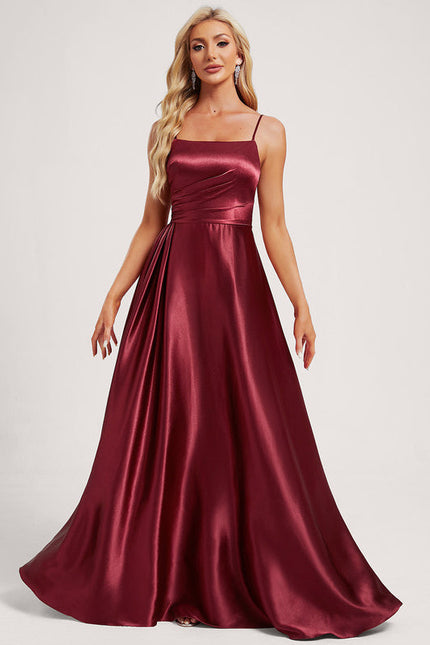 Robe Demoiselle D'Honneur Champagne Satin - gallery 1