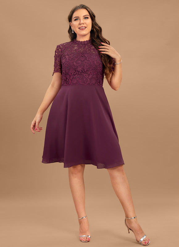 Robe Demoiselle D'Honneur Violet Envoûtant - gallery 9