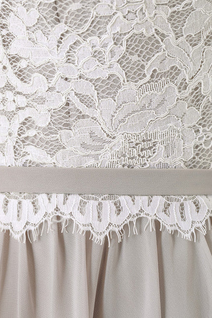 Robe Demoiselle D'Honneur Mousse Poudrée - gallery 2