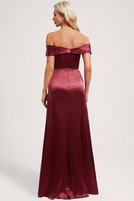 Robe Demoiselle D'Honneur Satin Cuivré - gallery 4