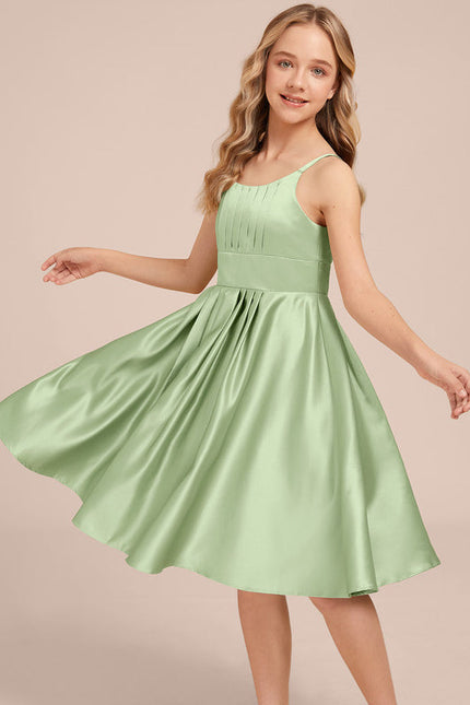 Robe Demoiselle D'Honneur Satin Charmeuse Ajustée - gallery 2