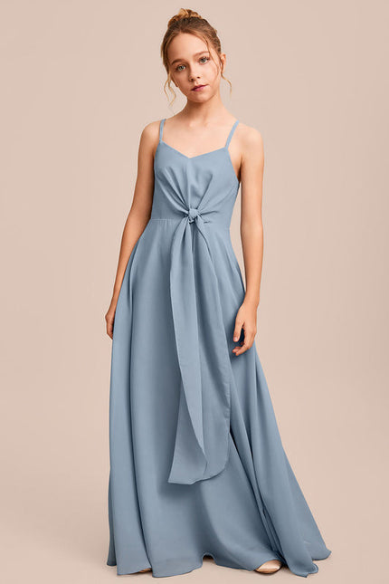 Robe Demoiselle D'Honneur Verte Éthérée