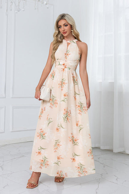 Robe Demoiselle D'Honneur Florale Légère - gallery 6