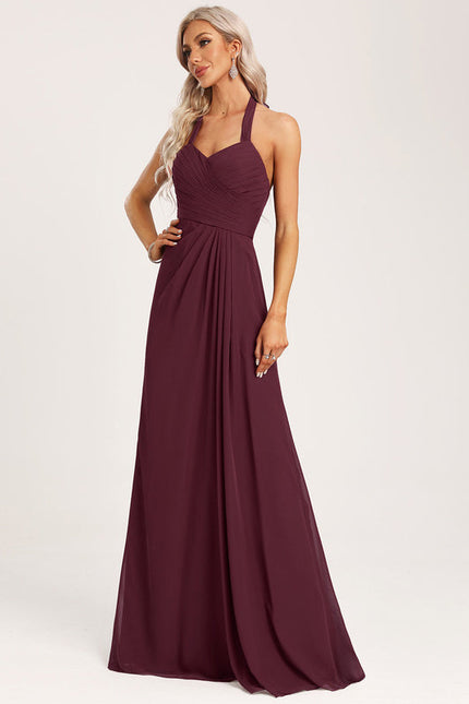 Robe Demoiselle D'Honneur Florale Légère - gallery 1