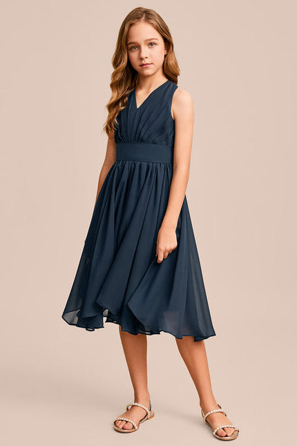 Robe Demoiselle D'Honneur Ailée Vert Pastel - gallery 1