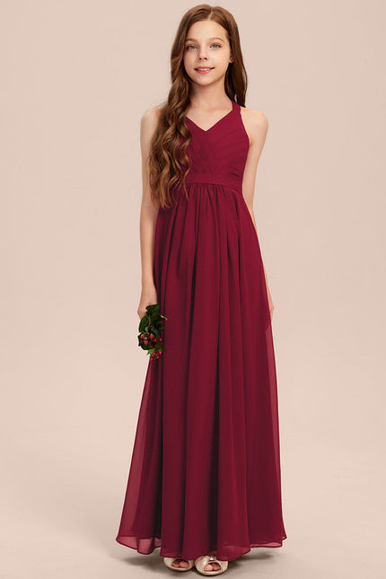 Robe Demoiselle D'Honneur Verte Éthérée - gallery 6