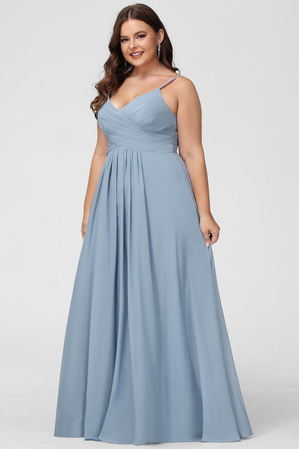 Robe Demoiselle D'Honneur Élégante Bordeaux - gallery 7