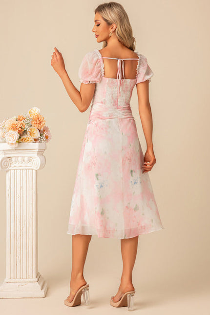 Robe Demoiselle D'Honneur Légère Pastel - gallery 2