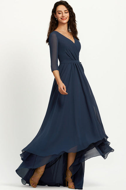 Robe Demoiselle D'Honneur Sombre Élégance - gallery 3