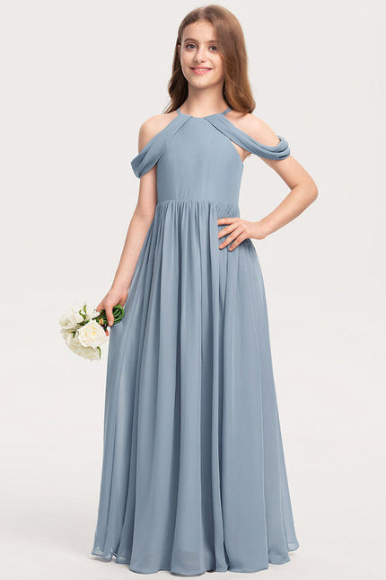 Robe Demoiselle D'Honneur Aquarelle Verte - gallery 3