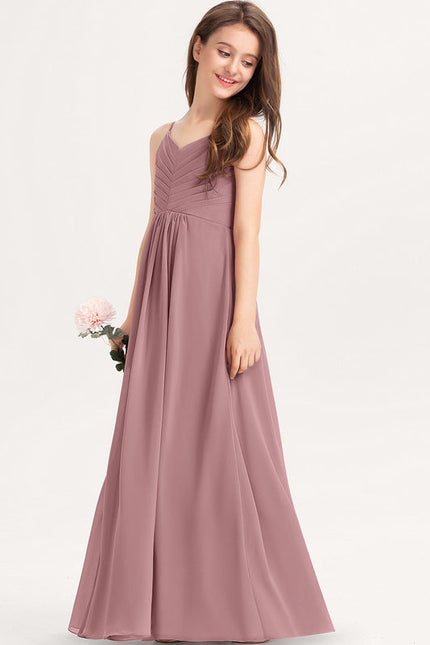 Robe Demoiselle D'Honneur Verte Éthérée - gallery 3