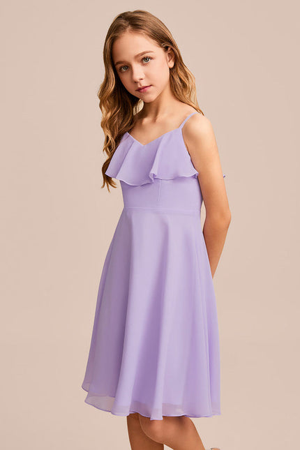 Robe Demoiselle D'Honneur Éclat Vert Éthéré - gallery 3