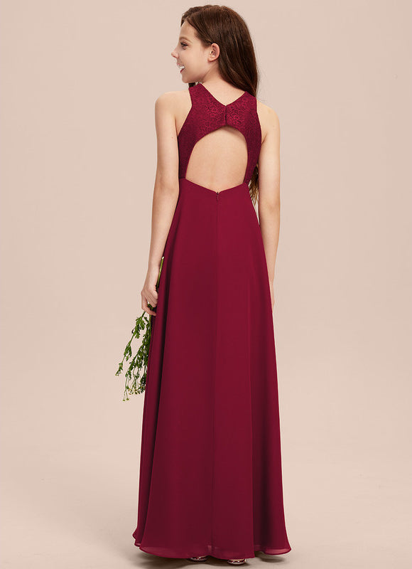 Robe Demoiselle D'Honneur Aérienne Rose - gallery 6