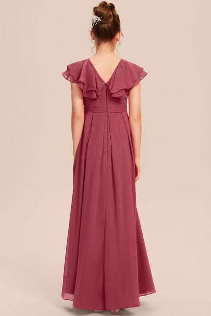 Robe Demoiselle D'Honneur Mousseline Douce - gallery 4