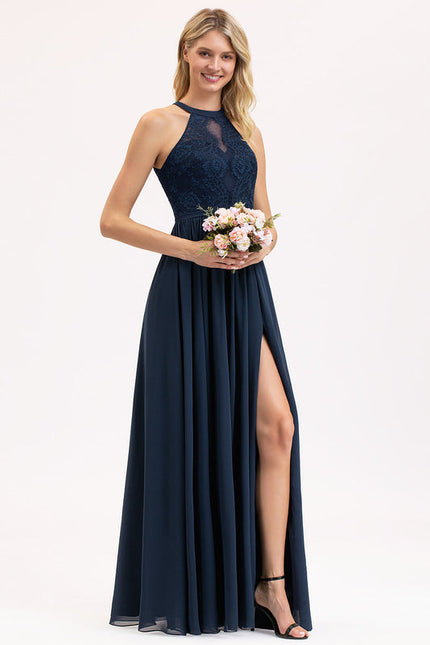 Robe Demoiselle D'Honneur Mousse Poudrée - gallery 2