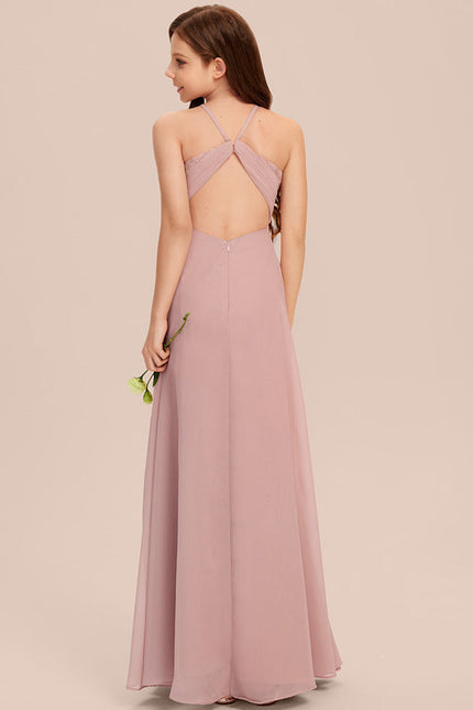 Robe Demoiselle D'Honneur Aquarelle Verte - gallery 3