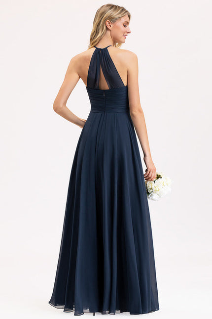 Robe Demoiselle D'Honneur Drapé Aérien - gallery 4