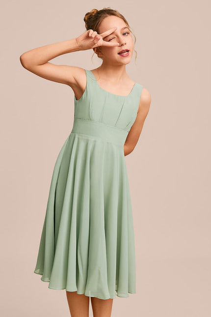 Robe Demoiselle D'Honneur Douceur Menthe - gallery 3