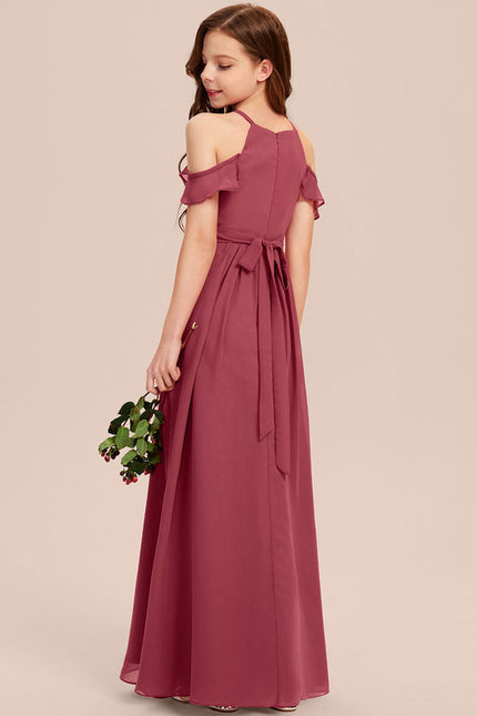 Robe Demoiselle D'Honneur Aquarelle Verte - gallery 2