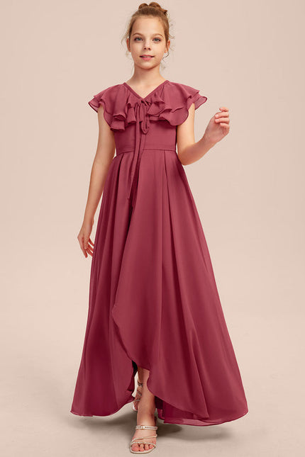 Robe Demoiselle D'Honneur Mousseline Douce