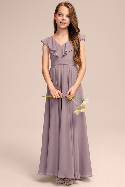 Robe Demoiselle D'Honneur Aile De Papillon