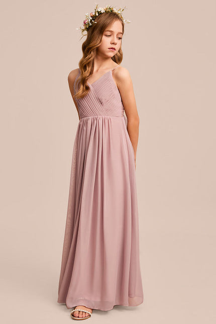 Robe Demoiselle D'Honneur Verte Éthérée - gallery 2