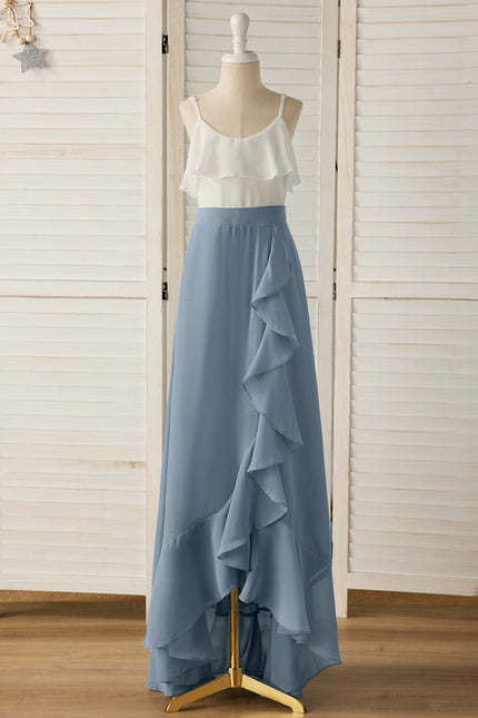 Robe Demoiselle D'Honneur Céleste Roulée - gallery 6