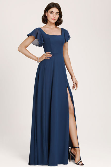 Robe Demoiselle D'Honneur Fluide Mint - gallery 1