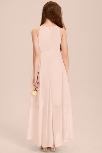 Robe Demoiselle D'Honneur Nuit Marine Fluide - gallery 1