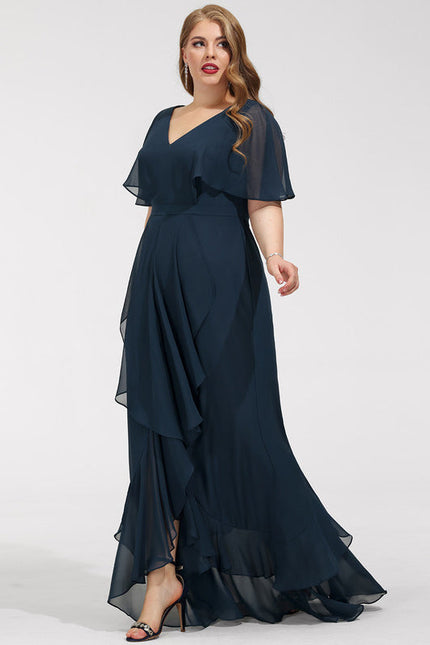 Robe Demoiselle D'Honneur Mousseline Aérienne - gallery 5