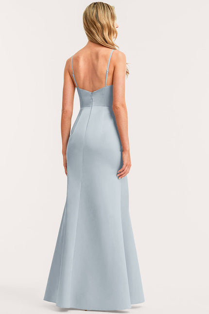 Robe Demoiselle D'Honneur Rose Satin - gallery 1