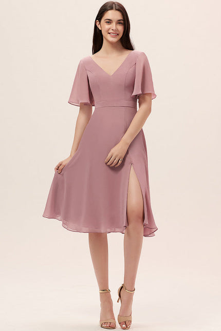 Robe Demoiselle D'Honneur Nuage Rosé - gallery 3
