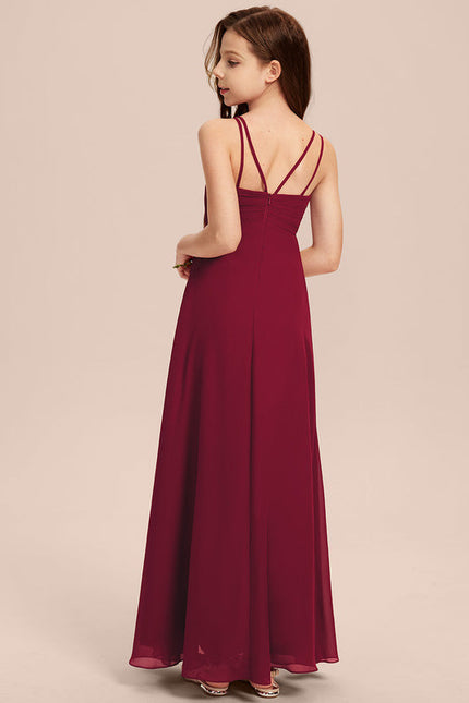 Robe Demoiselle D'Honneur Verte Éthérée - gallery 4