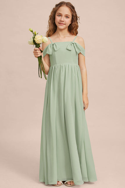 Robe Demoiselle D'Honneur Longue Épure - gallery 1