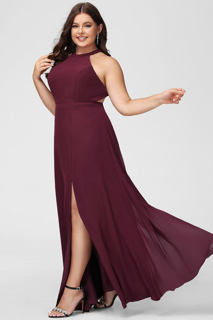 Robe Demoiselle D'Honneur Verte Lueur Flottante - gallery 9