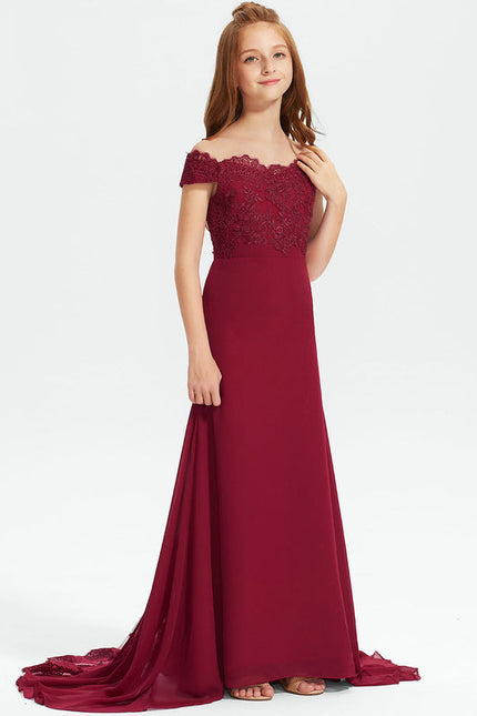 Robe Demoiselle D'Honneur Avec Traine - gallery 1