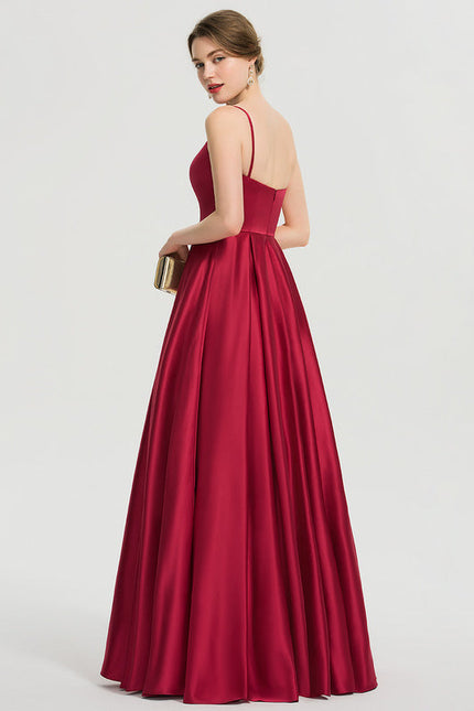 Robe Demoiselle D'Honneur Satinée Ivoire - gallery 3