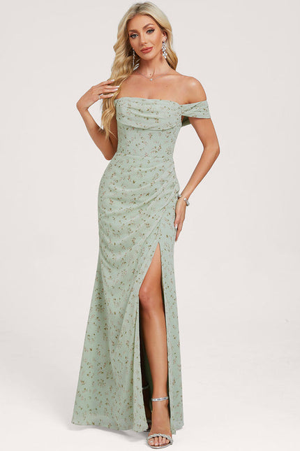 Robe Demoiselle D'Honneur Bordeaux Chic - gallery 2