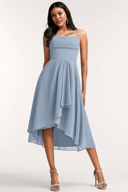 Robe Demoiselle D'Honneur Fluide Ciel Doux - gallery 3