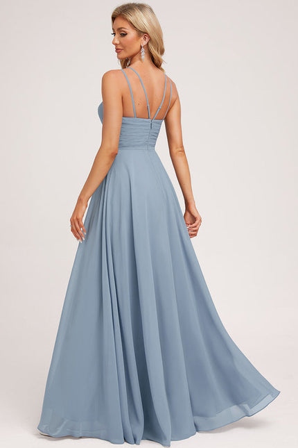 Robe Demoiselle D'Honneur Florale Légère - gallery 1